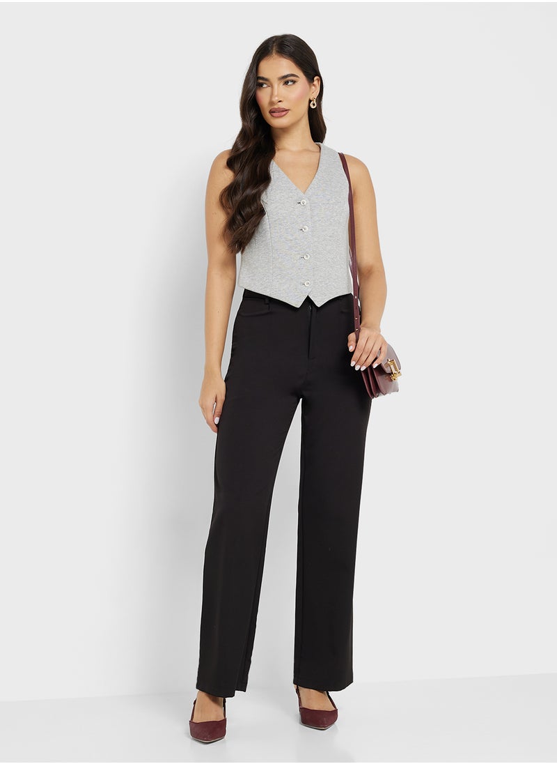 VERO MODA Short Sweat Vest  - Image 4
