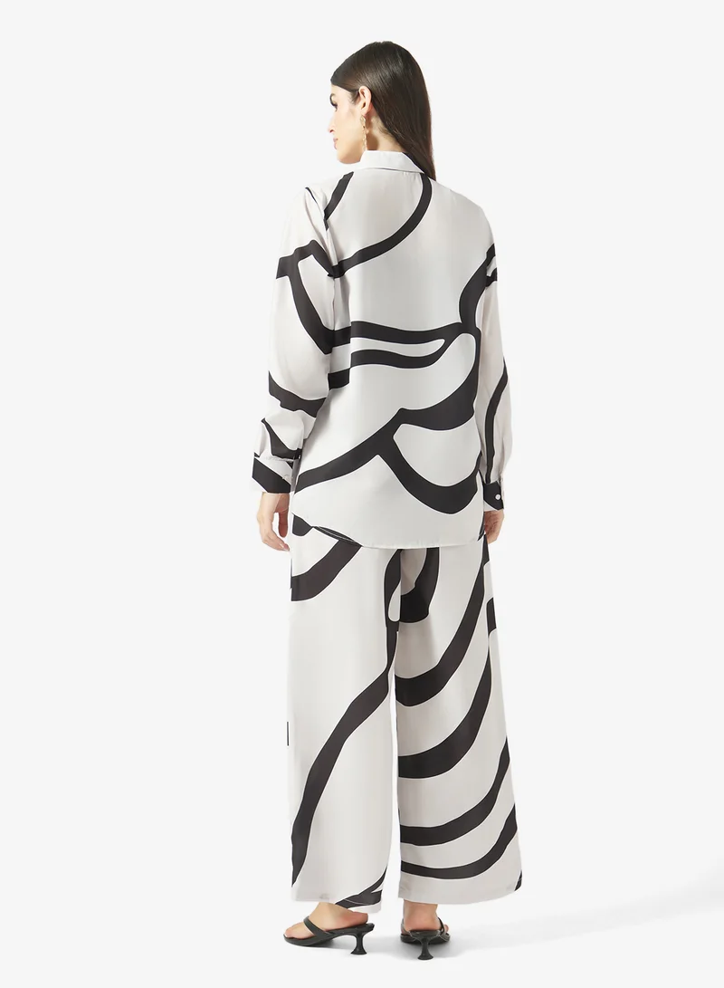 Fyor Abstract Print Co-Ord Set