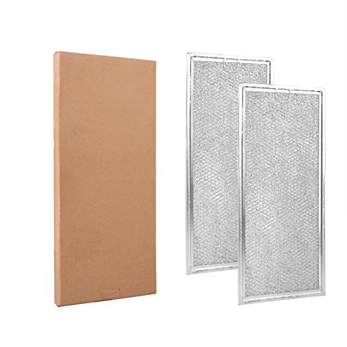 IROLEN Microwave Grease Filter Compatible with Whirlpool and GE Microwaves 2 Pack Approx 13" x 6" - Image 3
