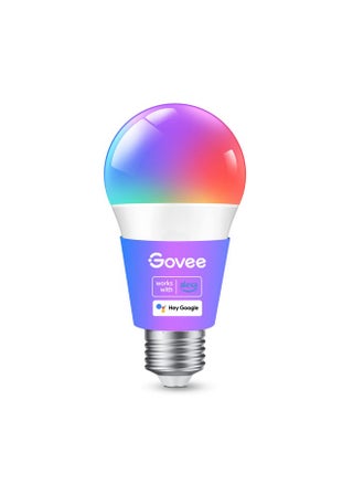 Govee Smart Light Bulbs, Color Changing Light Bulb, Works with Alexa and Google Assistant, 16 Million Colors RGBWW, WiFi & Bluetooth LED Light Bulbs, Music Sync, A19, 800 Lumens, 1 Pack - pzsku/ZA8AF445E00186998CAE9Z/45/1747979760/925d13a3-358a-4444-927a-8f9645a70f84