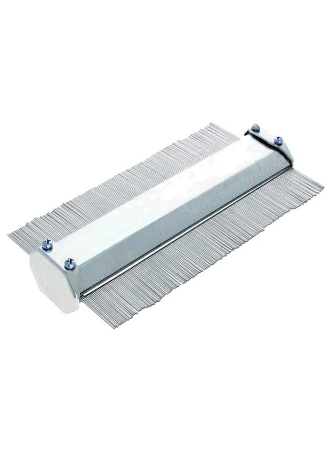 اتول مارت مقياس نسخ محيط معدني من يوتول مارت، أداة قياس دقيقة لنسخ محيط 6 بوصات، أداة فائقة القياس لتحديد الشكل والمخطط، ملف تعريف قابل للتعديل للنسخ الدقيق للأشكال غير المنتظمة، قطعة واحدة - Image 2