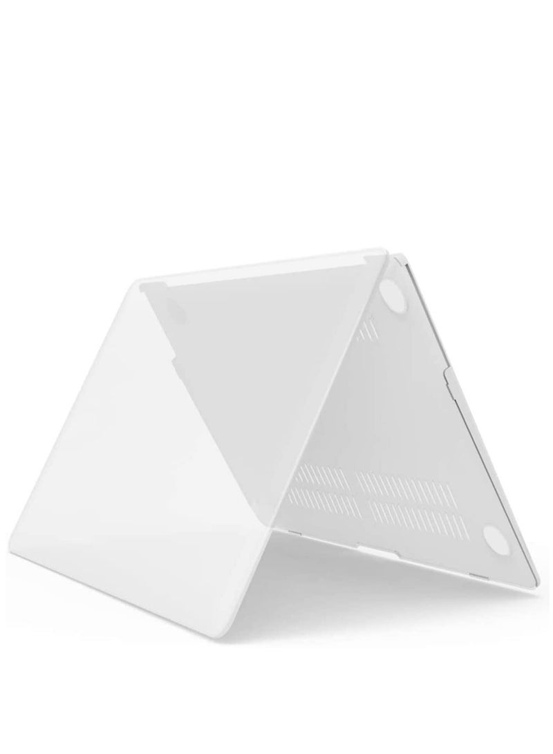 Covers Hard Case Rubberized Hard Matte Case Cover for Macbook Air 13.3 Inch (Models: A1369 A1466 Old Version 2010-2017 Released) (White) - Image 3