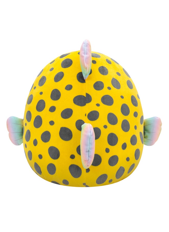Squishmallows Large Plush 14 inch Dayton Yellow Boxfish Officially Licensed Kellytoy Plush Toy Colorful Soft Gift for Kids Girls & Boys Washable Squishy Stuff Toy Multicolor All Age  - Image 2