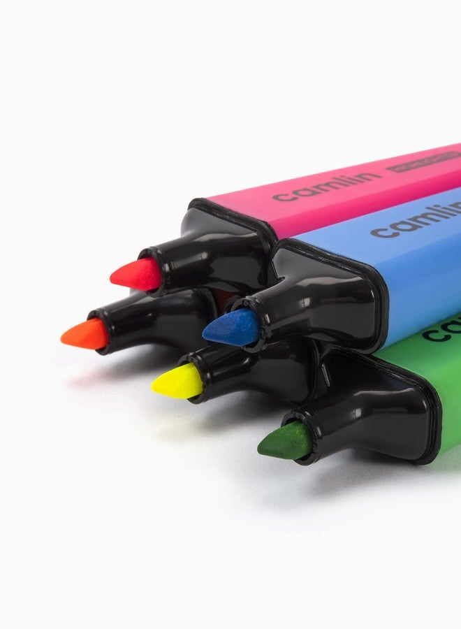 Camlin Highlighter Pen 5 Shades, Multicolor - Image 5