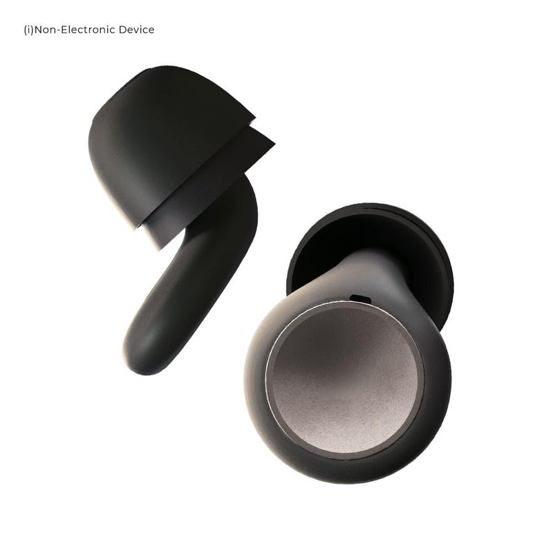 NG سدادات أذن EarSafe للنوم مع خاصية إلغاء الضوضاء -25dB، قابلة لإعادة الاستخدام مع 4 رؤوس أذن وحافظة حمل، للسباحة، الحفلات، العمل، الدراسة، السفر - Image 2