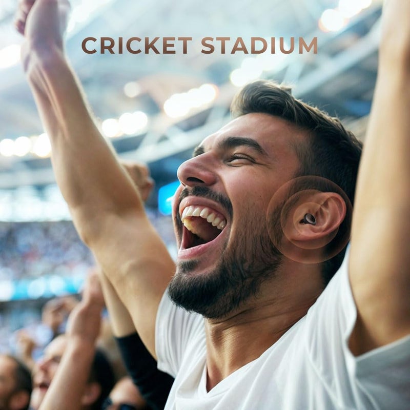 NG سدادات أذن EarSafe للنوم مع خاصية إلغاء الضوضاء -25dB، قابلة لإعادة الاستخدام مع 4 رؤوس أذن وحافظة حمل، للسباحة، الحفلات، العمل، الدراسة، السفر - Image 5