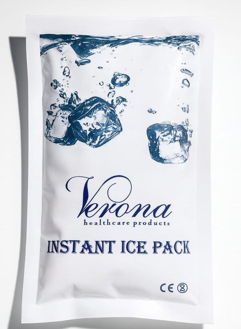 فيرونا علبة ثلج فورية قابلة لإعادة الاستخدام وعلبة غداء للسفر وعلبة تبريد للتخييم مناسبة لحقائب التبريد وعلب الغداء والزجاجات والعلب والنزهات، تحافظ على الطعام طازجًا وباردًا - Image 1