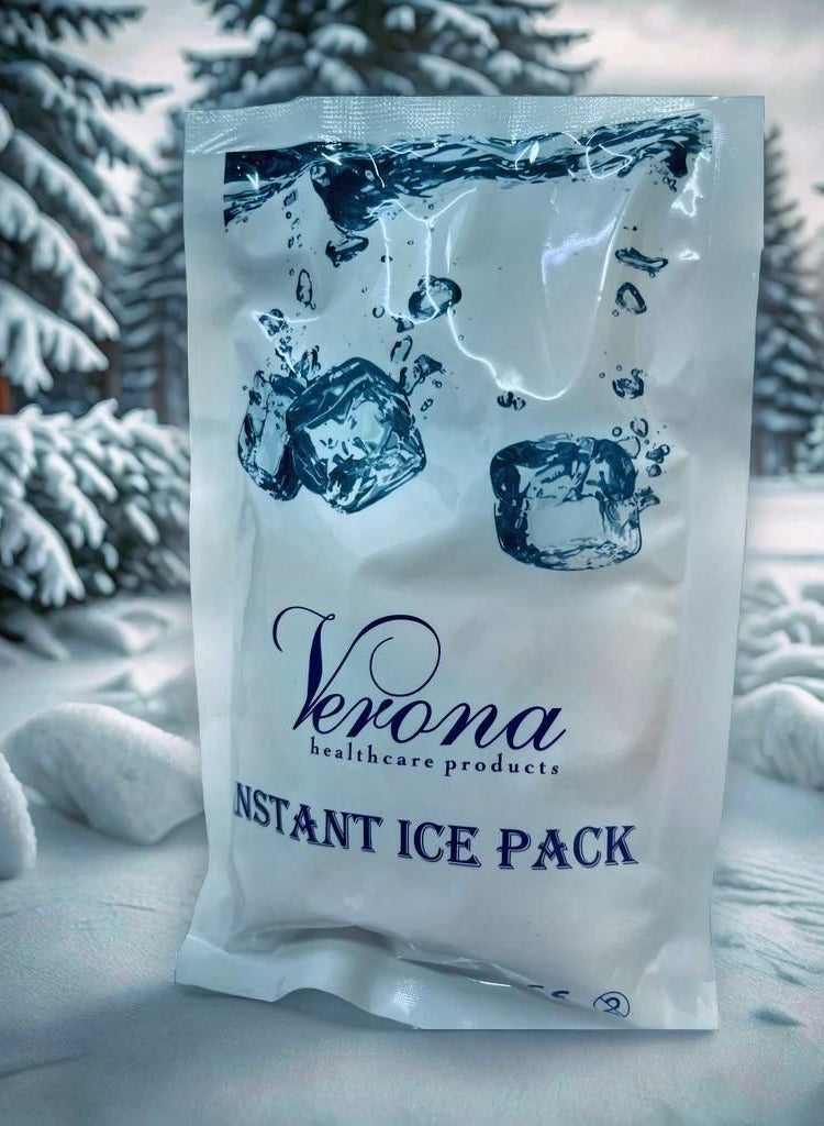 فيرونا علبة ثلج فورية قابلة لإعادة الاستخدام وعلبة غداء للسفر وعلبة تبريد للتخييم مناسبة لحقائب التبريد وعلب الغداء والزجاجات والعلب والنزهات، تحافظ على الطعام طازجًا وباردًا - Image 3