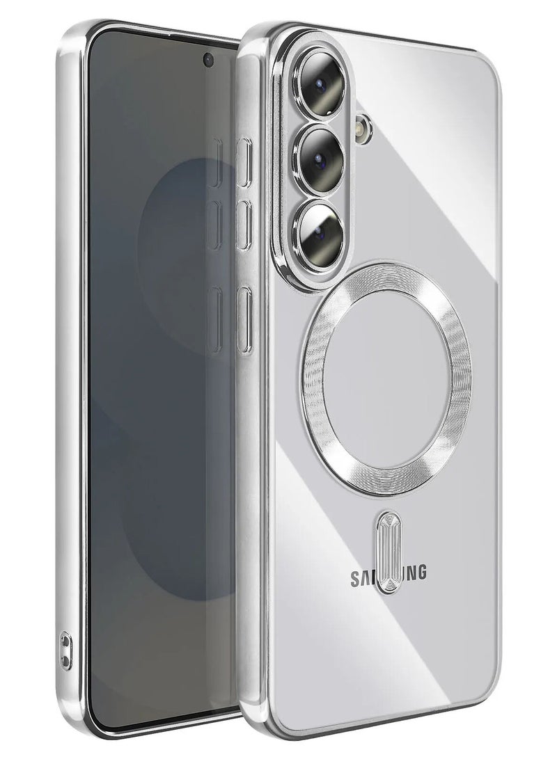 بورتوني جراب سامسونج جالاكسي S26 بلس متوافق مع غطاء MagSafe، جراب فاخر لامع ناعم مطلي، مناسب لهاتف سامسونج جالاكسي S26 بلس بشاشة 6.7 بوصة - Image 1