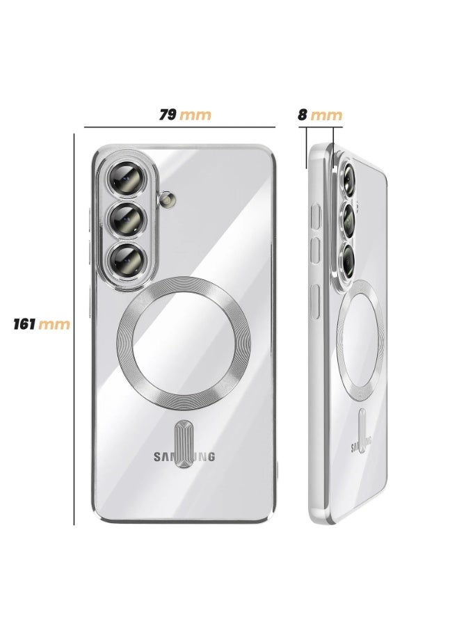 بورتوني جراب سامسونج جالاكسي S26 بلس متوافق مع غطاء MagSafe، جراب فاخر لامع ناعم مطلي، مناسب لهاتف سامسونج جالاكسي S26 بلس بشاشة 6.7 بوصة - Image 5