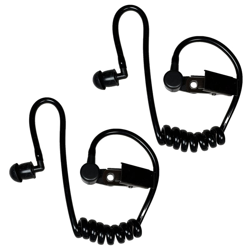 2 Pcs Replacement Acoustic Coil Audio Mic Tube Compatible Two Way Radio Earpiece - Image 1