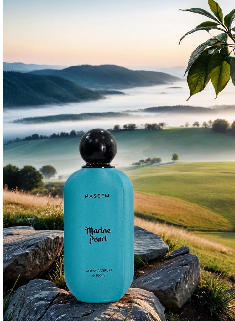Naseem MARINE PEARL Eau De Parfum Aqua Perfume for Men & Women - 100ml - Image 1