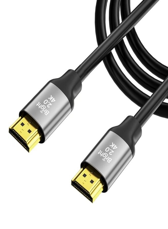 Bright HDMI 4K 15M High-Speed HDMI 2.0 Cable – Supports 60Hz Refresh Rate | HDR | ARC | 18Gbps Bandwidth | Audio Return Channel | Ethernet - Image 1