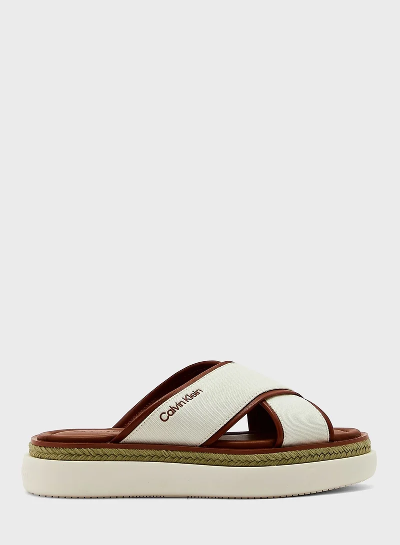 CALVIN KLEIN Flatform Sandals