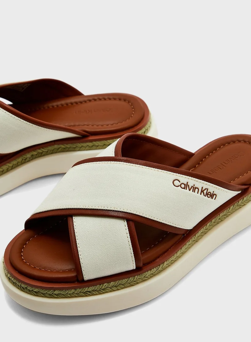 CALVIN KLEIN Flatform Sandals