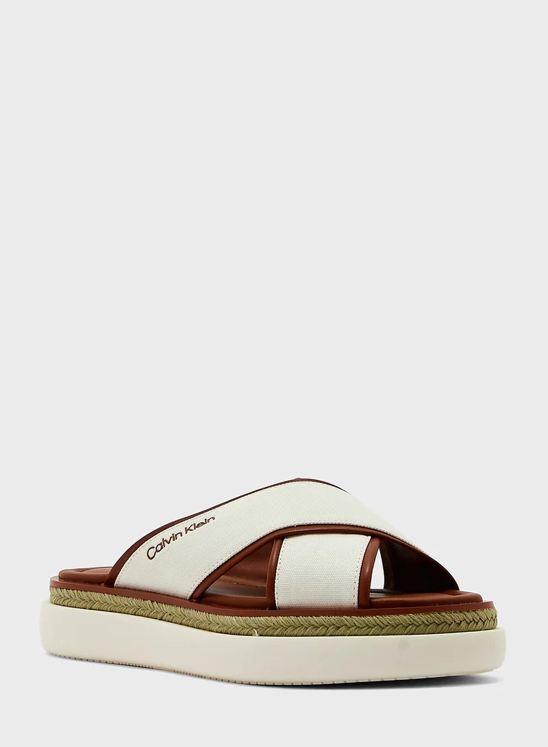 CALVIN KLEIN Flatform Sandals