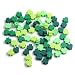 PEVOGON 100 Pcs St Patricks Day Polymer Clay Beads Mixed Heishi Spacer Bead Charms Supplies for DIY Bracelet Earring Necklace Jewelry Making Clover - Image 2