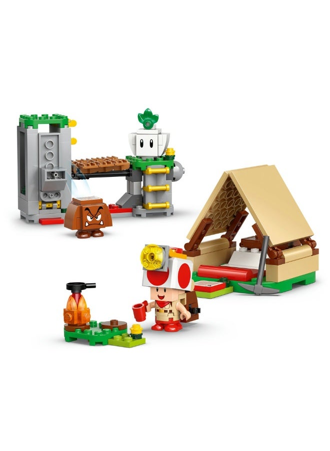 ليغو مغامرات كابتن تود في المخيم سوبر ماريو ٧٢٠٤٠ قطعة - Image 4