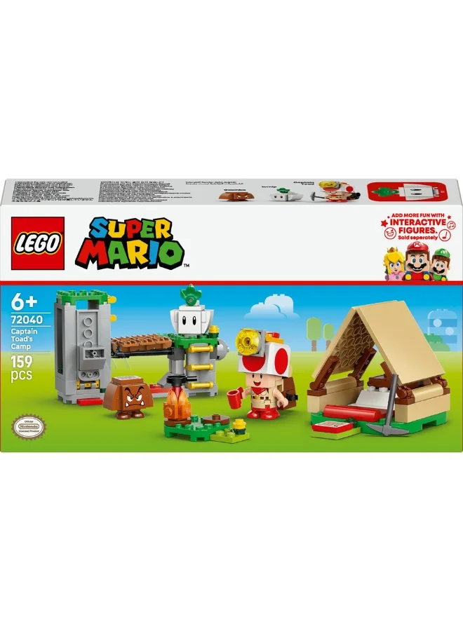ليغو لعبة مخيّم Captain Toad من ليغو® Super Mario™‎ للصبيان والبنات والهواة 72040