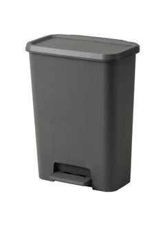 erorex Pedal Bin, Dark Grey, 50 L  - Image 1
