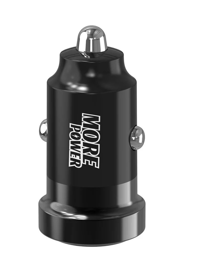 MORE POWER MORE Car Charger Dual Port 38W (USB-C + USB-A) - Fast Charging with PD Technology - Image 4