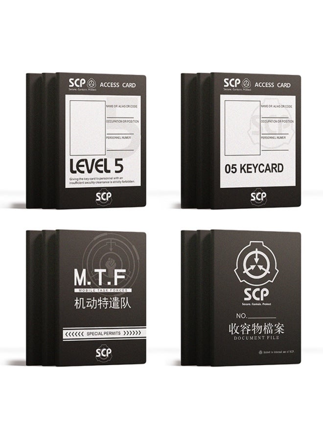 Diffuse Rhyme SCP Foundation Notebook Mobile Task Force LEVEL5 Creative Student Portable Notepad-Color:O-32 Mobile Task Force  - Image 2