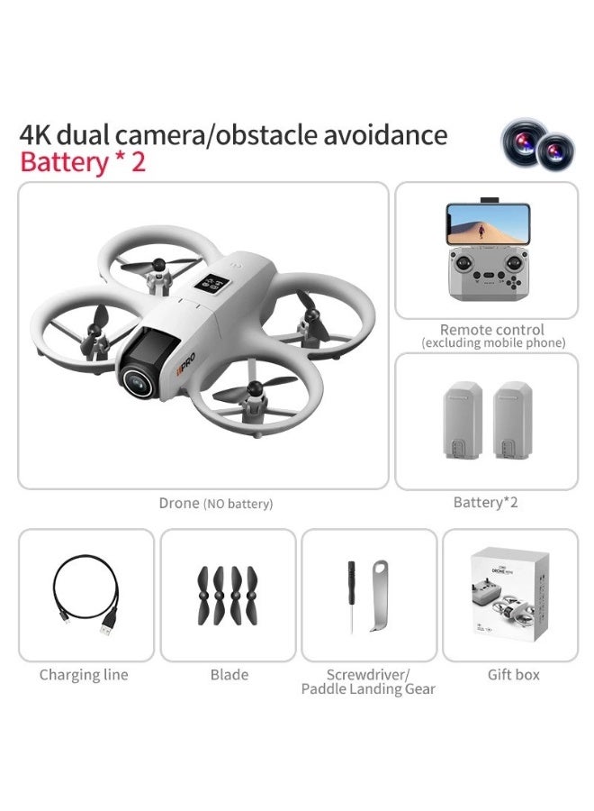 i1 PRO Drone with Dual 4K HD Camera, Obstacle Avoidance, Optical Flow – Aerial Photography Quadcopter with Cool LED Lights – Includes 2 Batteries - Image 3
