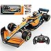 Voltz Toys سيارة التحكم عن بعد 118 ماكلارين F1 MCL36 من فولتز تويز - مرخصة أصلياً - مجموعة سيارات F1 للأطفال والبالغين 24GHz - Image 3