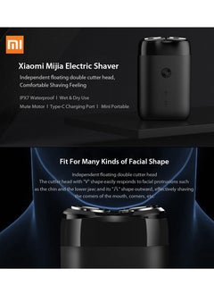 Xiaomi Mijia Electric Shaver 2 Floating Head Waterproof Wet Dry Razor Double Ring Blade USB Rechargeable Shaving Machine  - Image 4