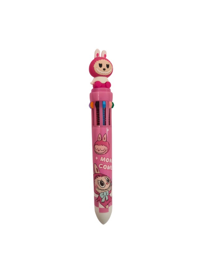 LABUBU Pen Labubu Multi-Colored Cute Cartoon Design Pen - Creativity and Fun in One Pen