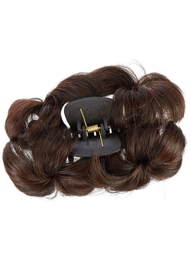 Chanderkash Funky Synthetic Cluther Hair Bun, Brown - Image 1