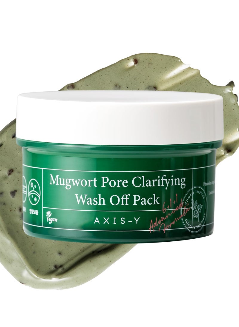 AXIS-Y AXIS-Y Mugwort Pore Clarifying Wash Off Pack 100ml  - Image 1