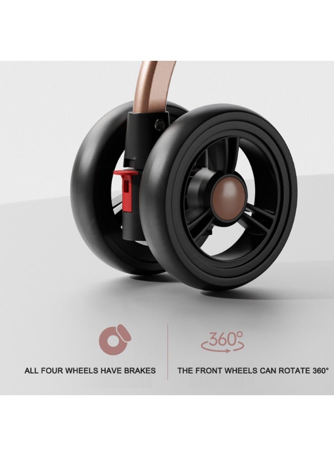 متجر ان زون عربة أطفال من بيبي زون _ خفيفة للتنقل مع حاجز حماية أمامي ومظلة واسعة ونافذة تهوية شبكية - لون رمادي - Image 3