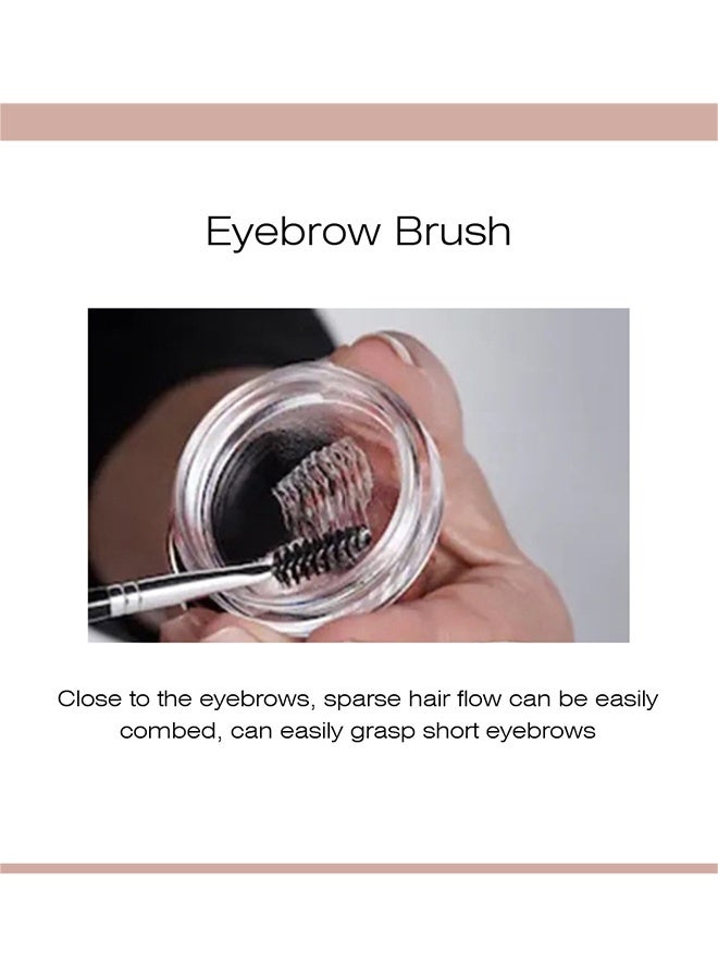 Kiss Beauty Brow Soft Soap, 3D Brows Styling Soap, Transparent Long-lasting Waterproof Eyebrow Shaping Gel Eyebrow Styling Pomade with Eyebrow Brushes for Natural Eyebrows - Image 5