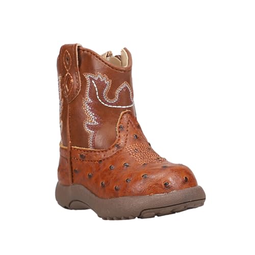 ROPER حذاء روبر للأطفال من جلد النعام الاصطناعي، تان، 1 - Image 2