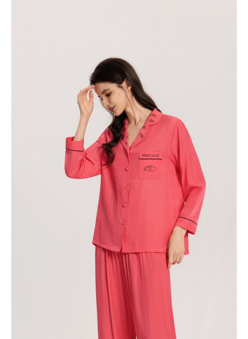MASHUCK High Quality Soft Touch Two-Piece Pajama Set for Daily Loungewear - Image 2