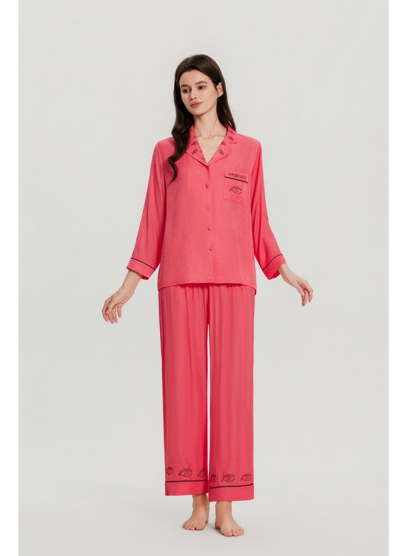 MASHUCK High Quality Soft Touch Two-Piece Pajama Set for Daily Loungewear - Image 1