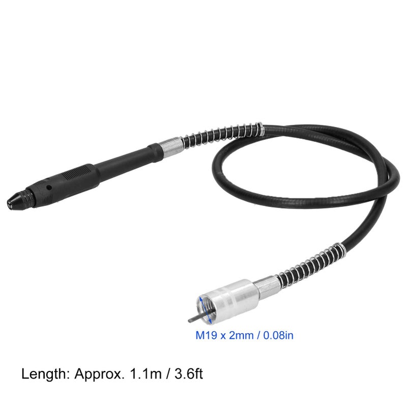 Flexible Drill Shaft 1.1m Length with 3.2MM Chuck Carbon Steel Handle for Electric Tools - Image 5