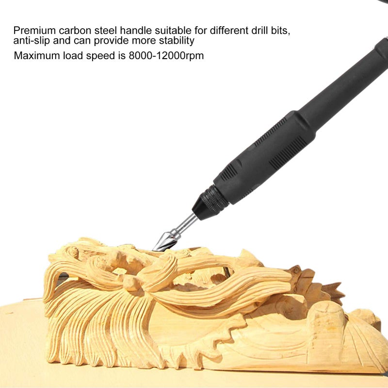 Flexible Drill Shaft 1.1m Length with 3.2MM Chuck Carbon Steel Handle for Electric Tools - Image 3