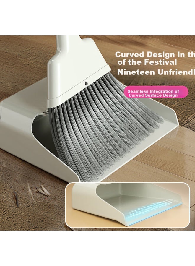 Condor Broom And Dustpan Set, Foldable Household Cleaning Tools, Non-stick Hair Broom, Floor Sweeping Wonder - Image 4