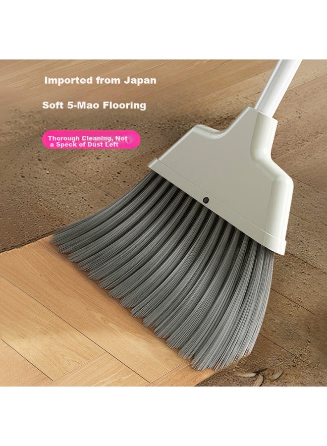 Condor Broom And Dustpan Set, Foldable Household Cleaning Tools, Non-stick Hair Broom, Floor Sweeping Wonder - Image 2