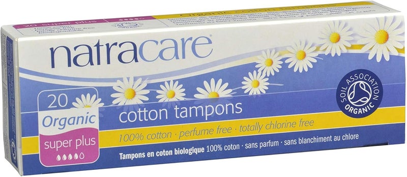 Natracare Organic NonApplicator Tampons Super Plus x 203 Pack - Image 2