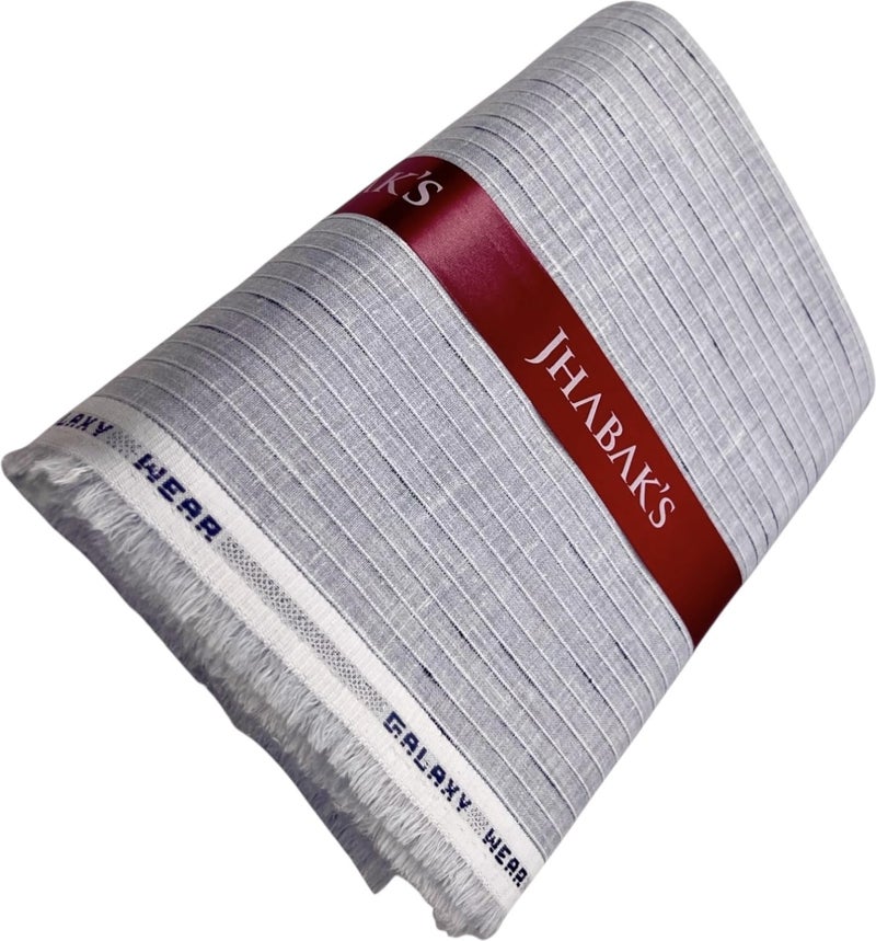 JHABAK'S Polycotton Checkered 2.35m Shirt Piece - Image 3