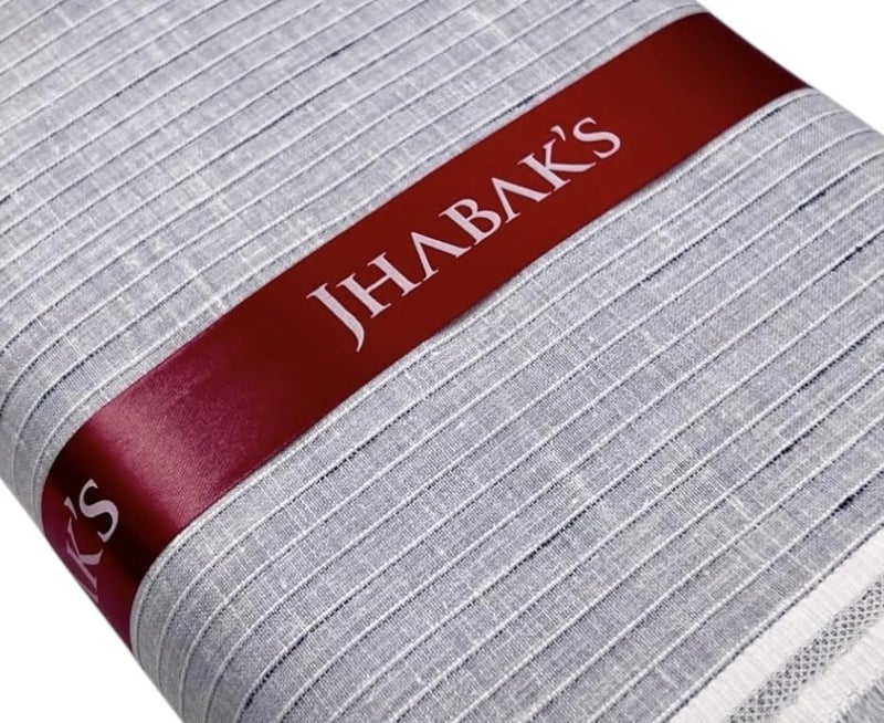 JHABAK'S Polycotton Checkered 2.35m Shirt Piece - Image 2
