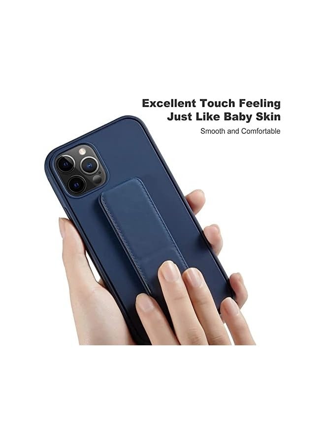 erorex Case Cover Compatible with iPhone 12 pro max Magnetic Car Mount Kickstand and holder, Premium Silicone Vertical and horizontal Hand Strap, and Grip with multi-stand  - Image 2