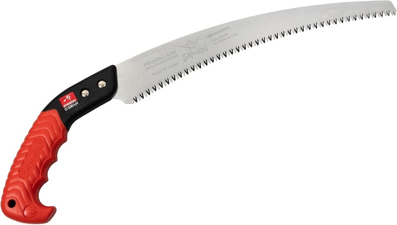 Samurai 13" Heavy Duty Non Tapered Curved Hand Saw C330LH (13111) - Image 3