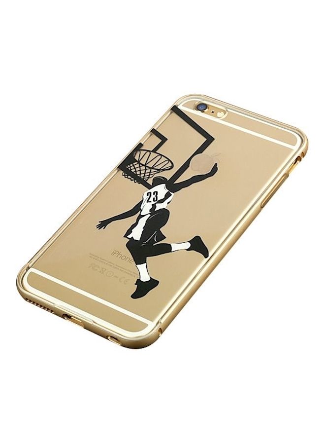 NIBEMINENT Protective Case Cover For Apple Iphone 6 Clear/Black