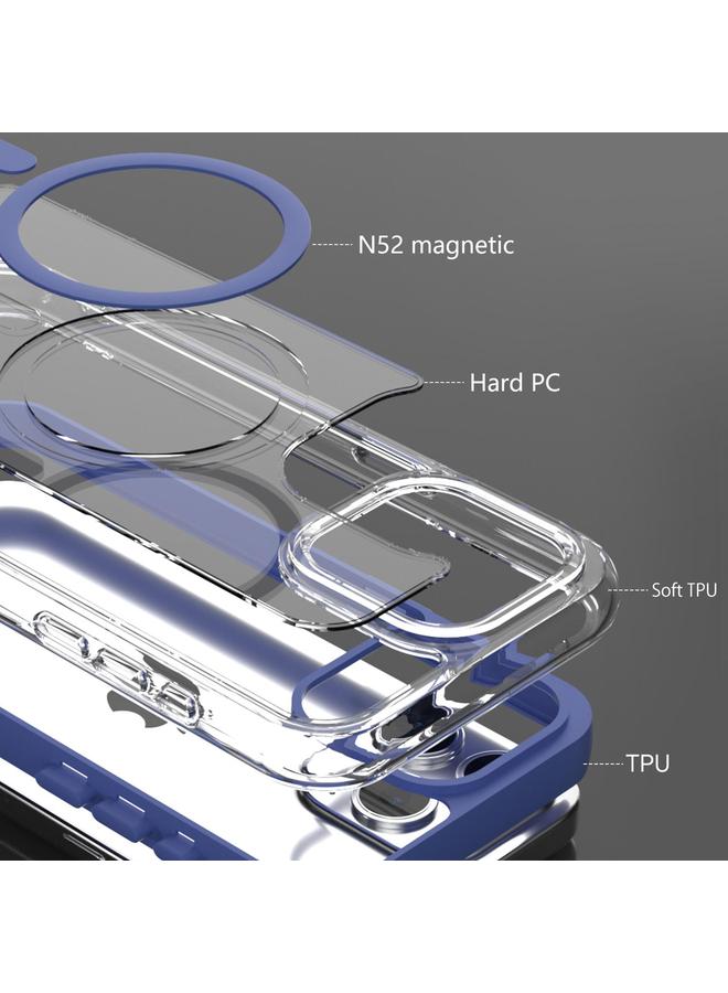 S-TOP Case For iPhone 13 Pro Max Acrylic Hybrid TPU Airbag Shockproof MagSafe Phone Case - Image 5