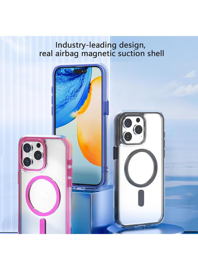 S-TOP Case For iPhone 13 Pro Max Acrylic Hybrid TPU Airbag Shockproof MagSafe Phone Case - Image 2