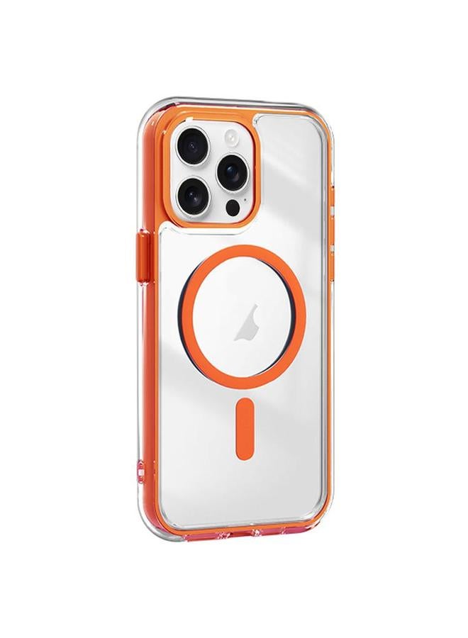 S-TOP Case For iPhone 13 Pro Max Acrylic Hybrid TPU Airbag Shockproof MagSafe Phone Case - Image 1